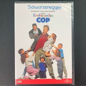 Kindergarten Cop DVD.